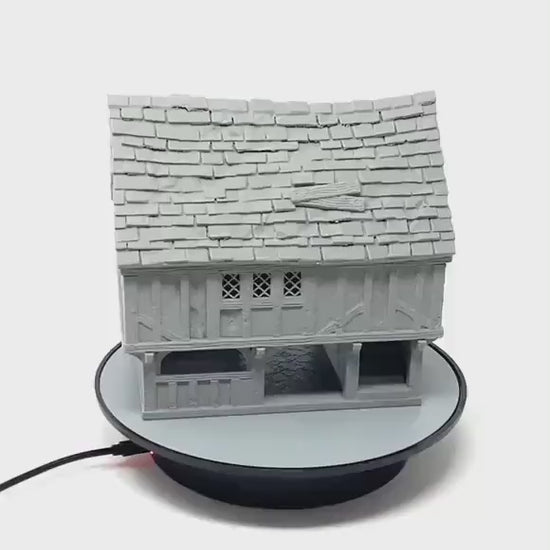 Medieval Townhall: 3D Printed Tabletop Terrain