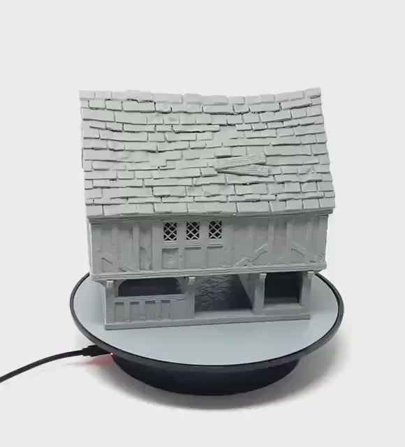 Medieval Townhall: 3D Printed Tabletop Terrain
