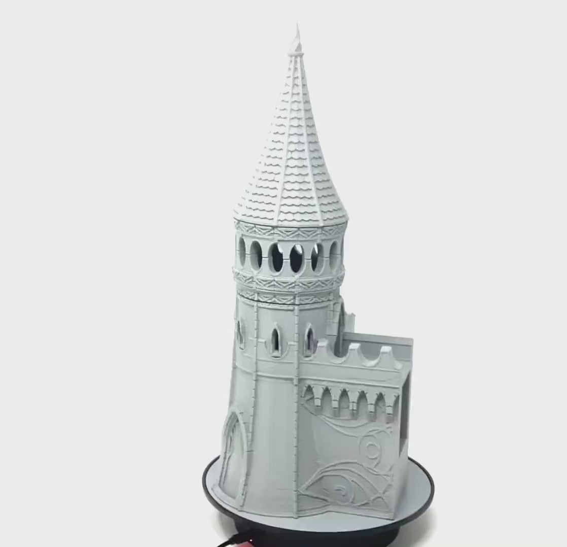 Silver Haven 90deg Wall Section with Tower