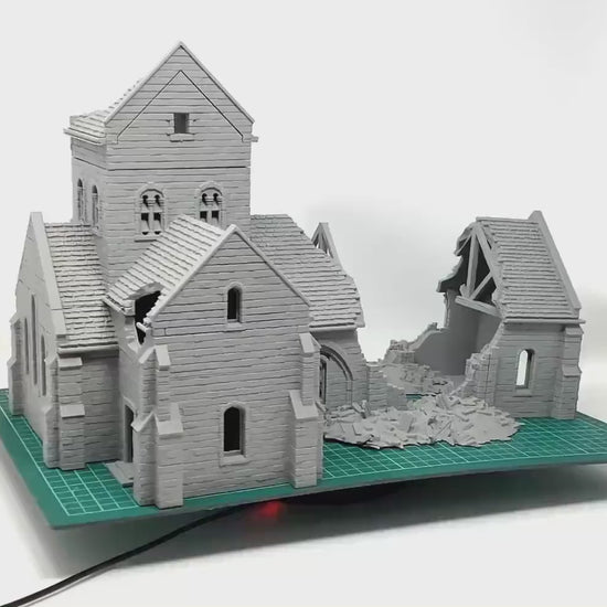 Overlord 1944 Church Ruin