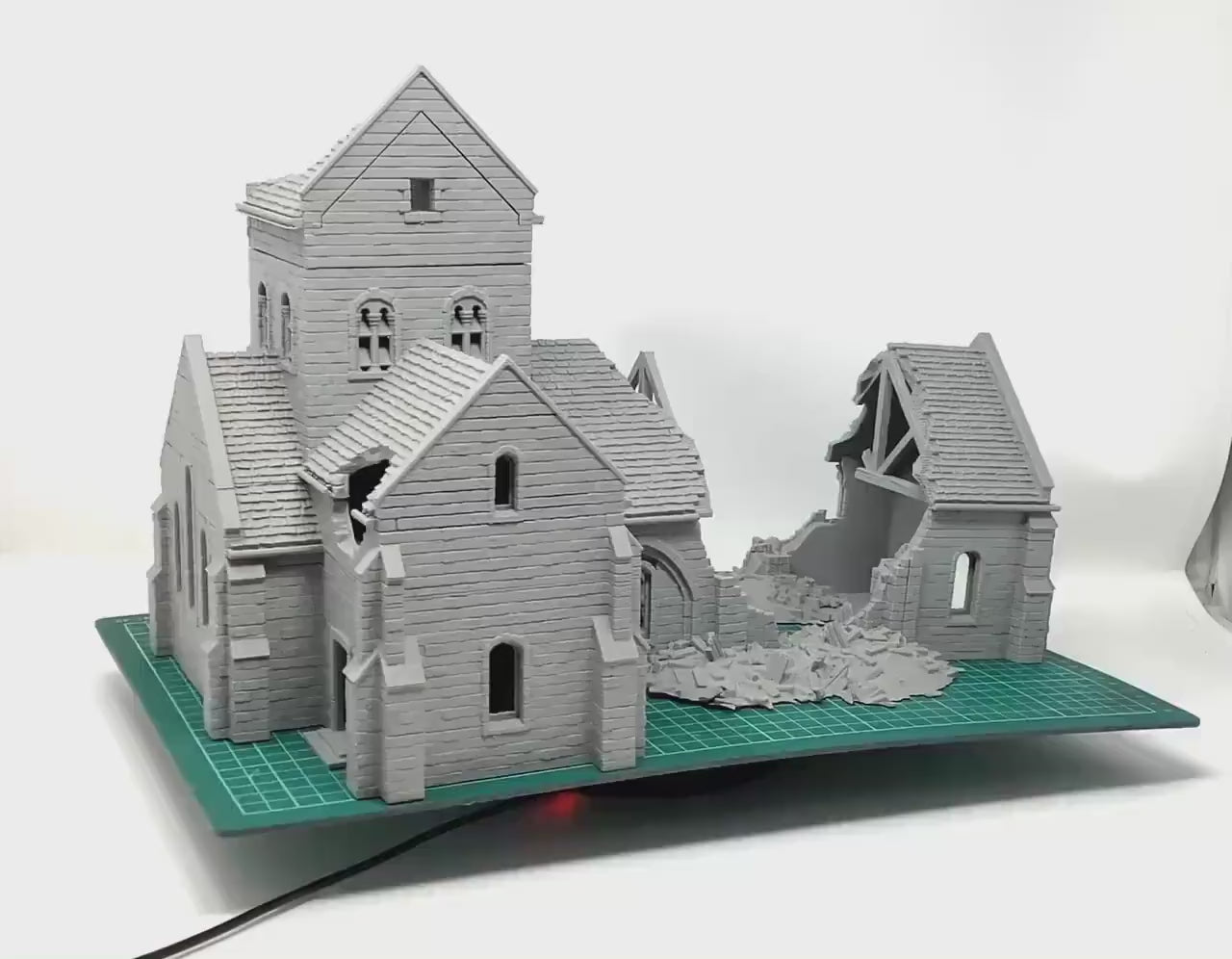 Overlord 1944 Church Ruin