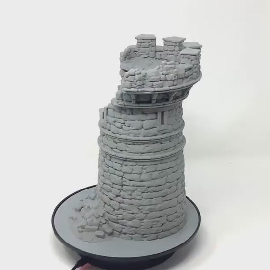 Castle Argent Tower Ruins: Wargaming Scenery