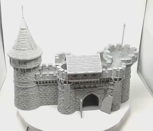 Castle Argent Gatehouse: Wargaming Terrain