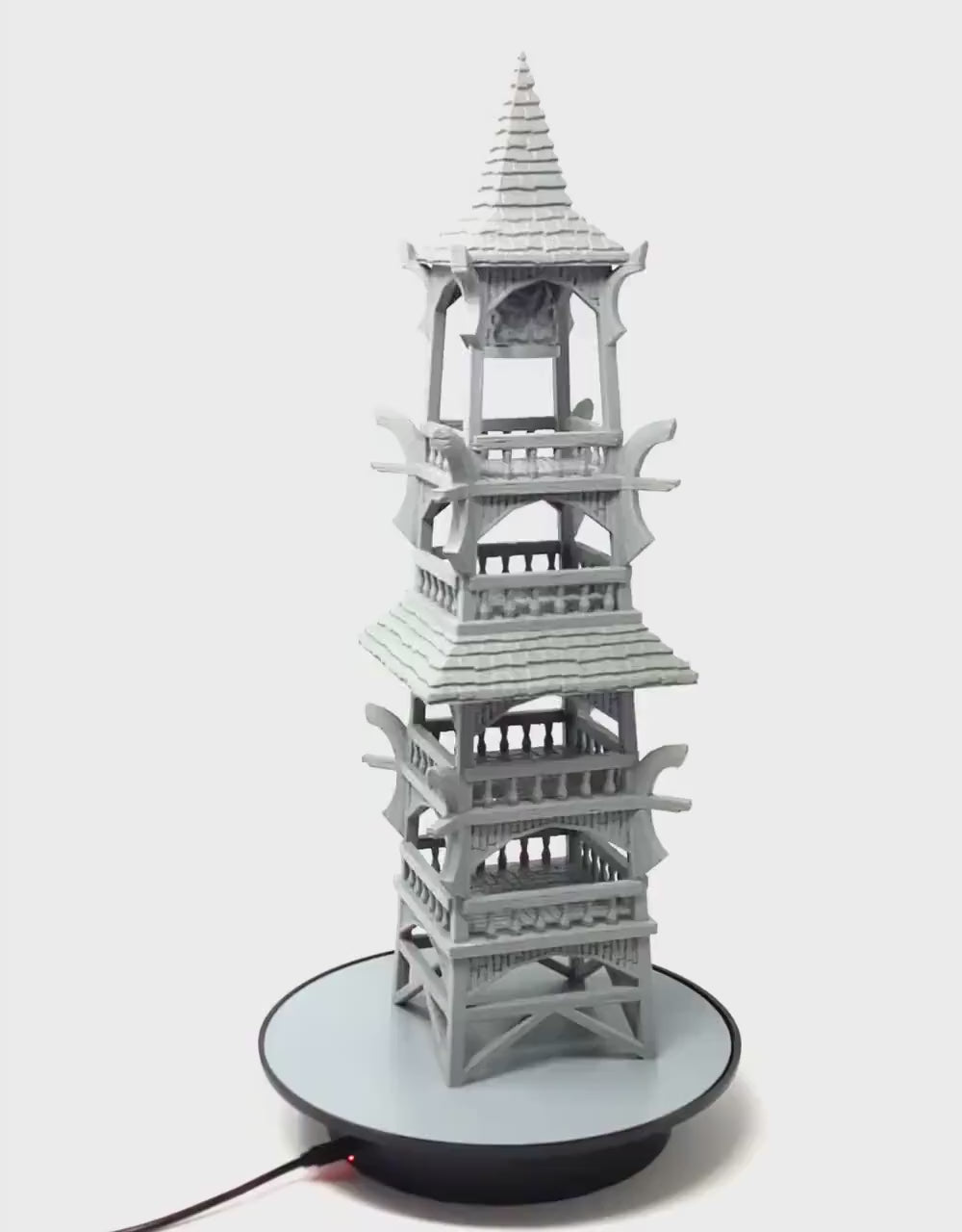 Lake town Lookout Tower with Bell
