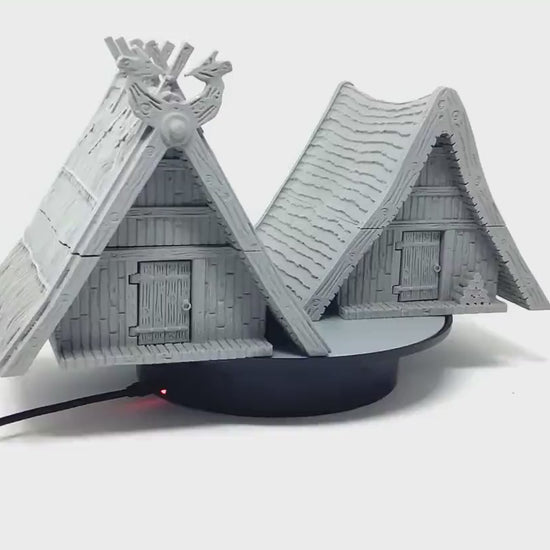 Viking Huts: PLA Filament Model Set