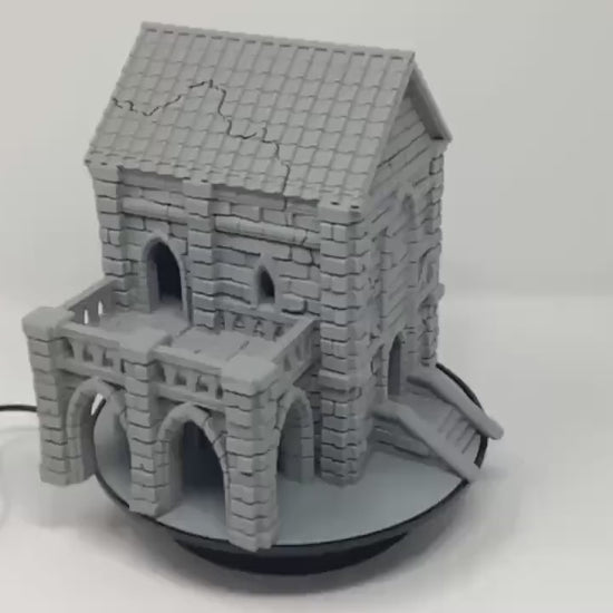 Darkhold Bastion: 3D Printed Wargaming Terrain Building