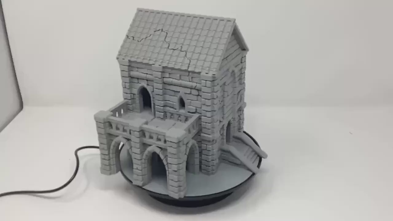 Darkhold Bastion: 3D Printed Wargaming Terrain Building