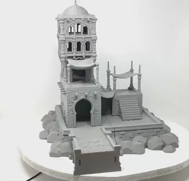 City of Corsairs Lookout Tower with base