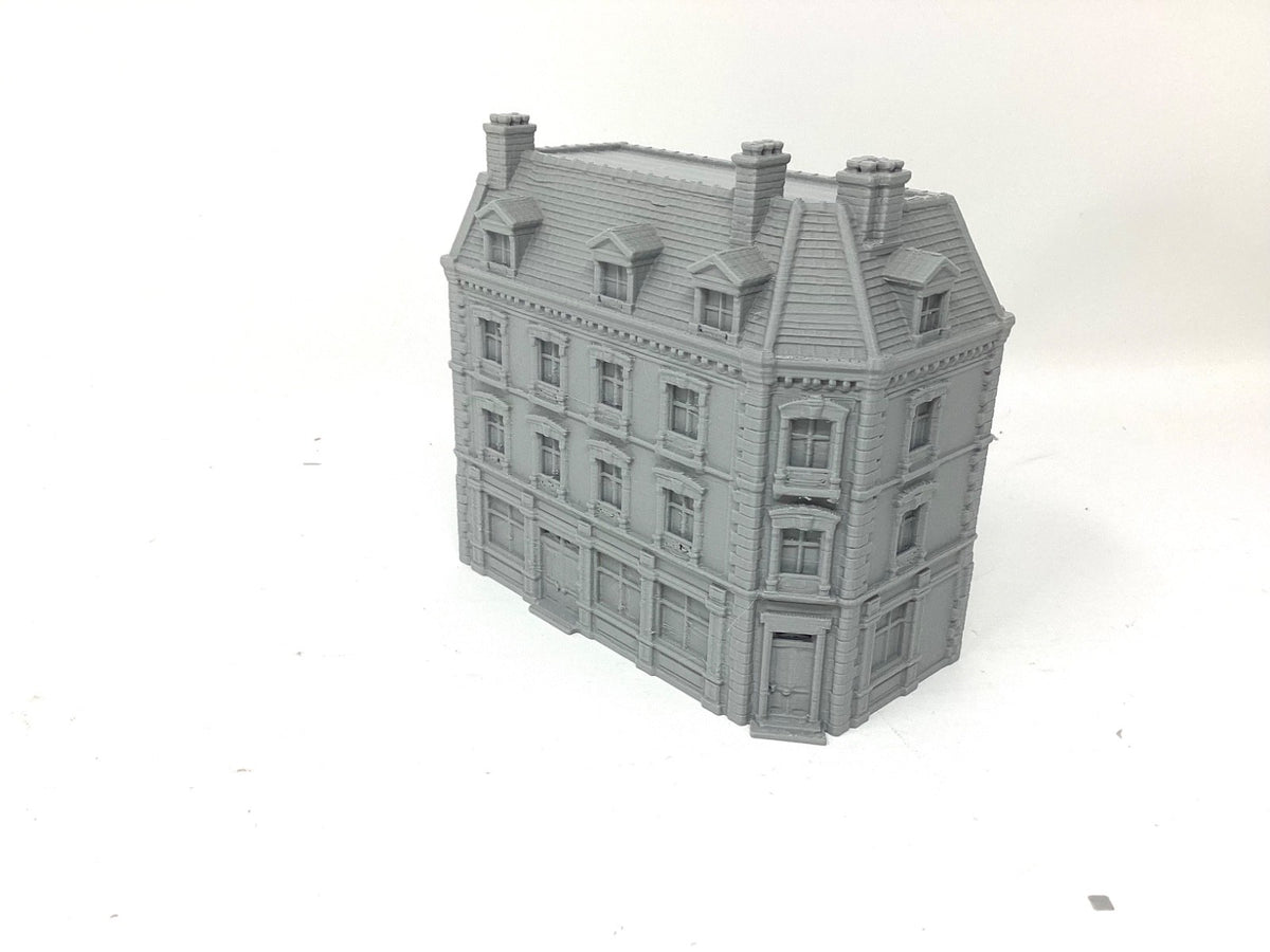WW2 French Town and City Buildings 3d Printed Tabletop Scenery for Epic Scale