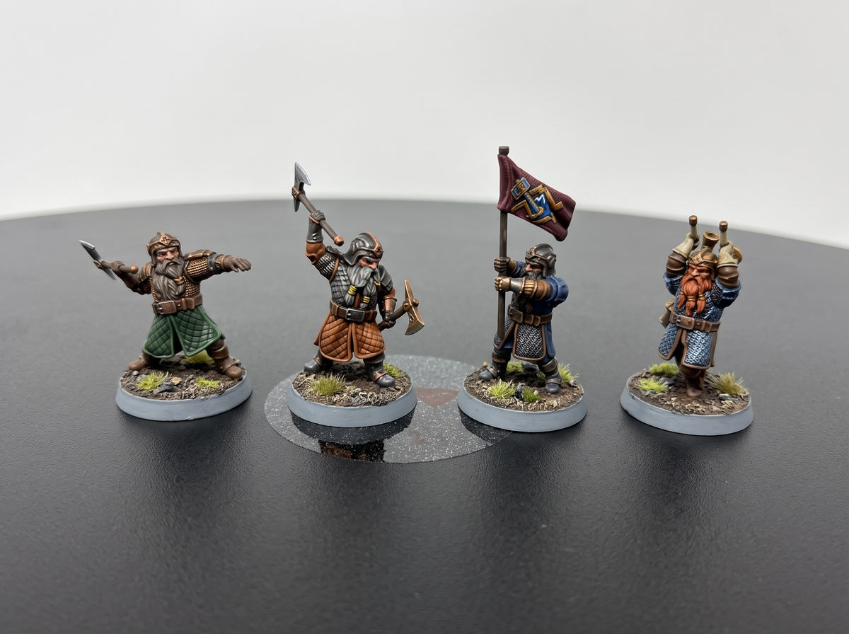 Dwarf Axethrowers x4
